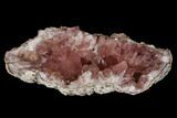 Pink Amethyst Geode Section - Argentina #113324-1